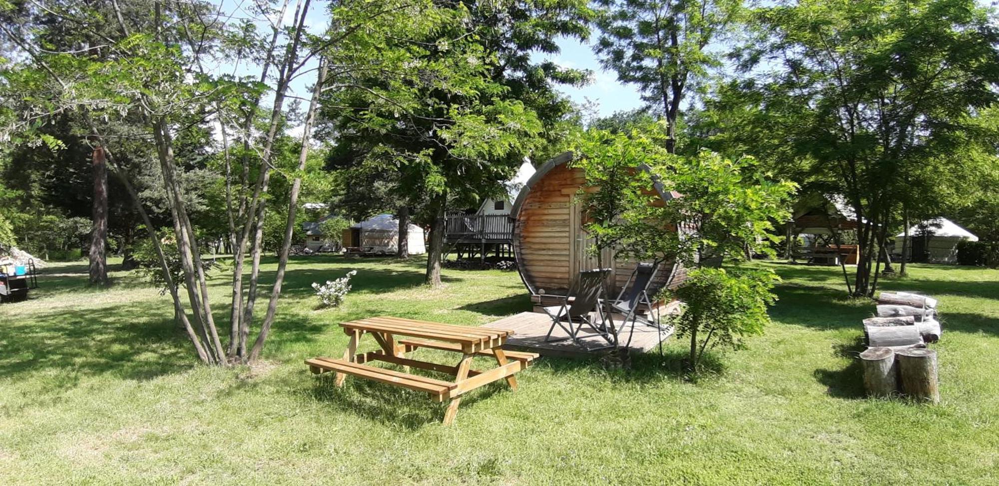 Camping Ushuaia Villages Le Viaduc Arlebosc 외부 사진